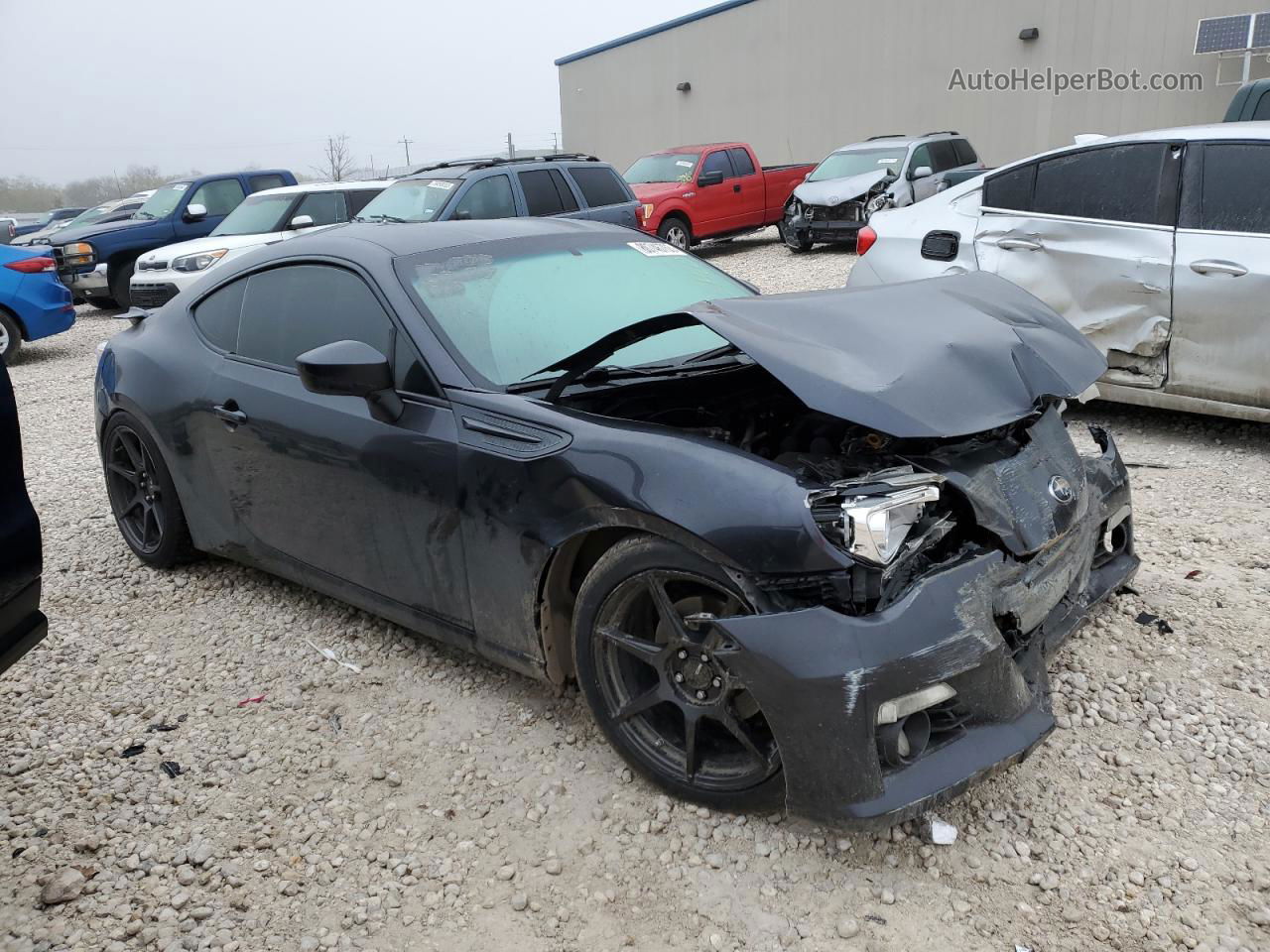 2014 Subaru Brz 2.0 Limited Charcoal vin: JF1ZCAC12E9602710