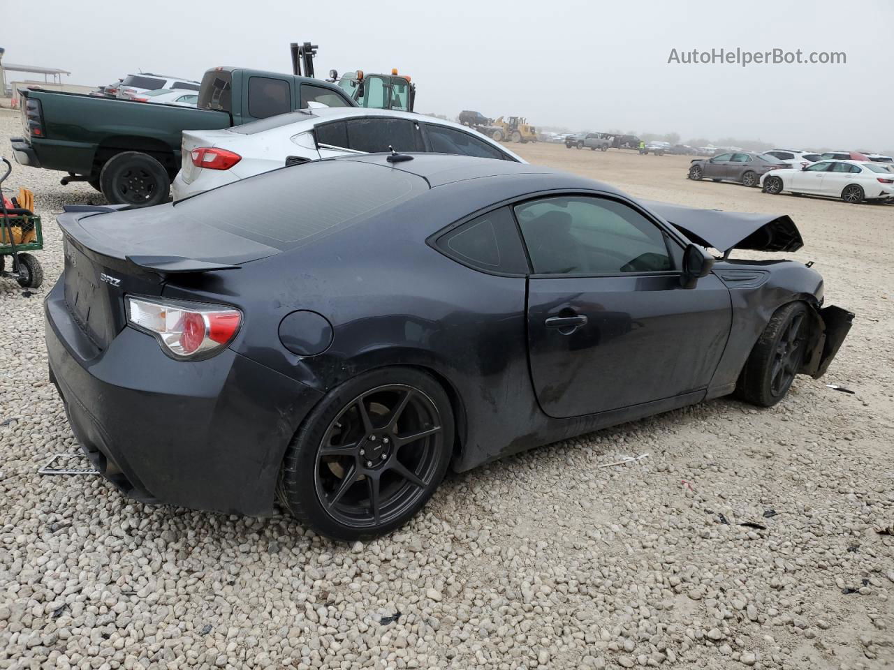 2014 Subaru Brz 2.0 Limited Charcoal vin: JF1ZCAC12E9602710