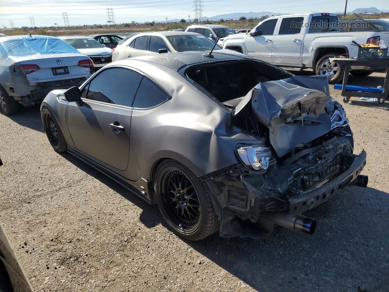 2014 Subaru Brz 2.0 Limited Charcoal vin: JF1ZCAC12E9602738