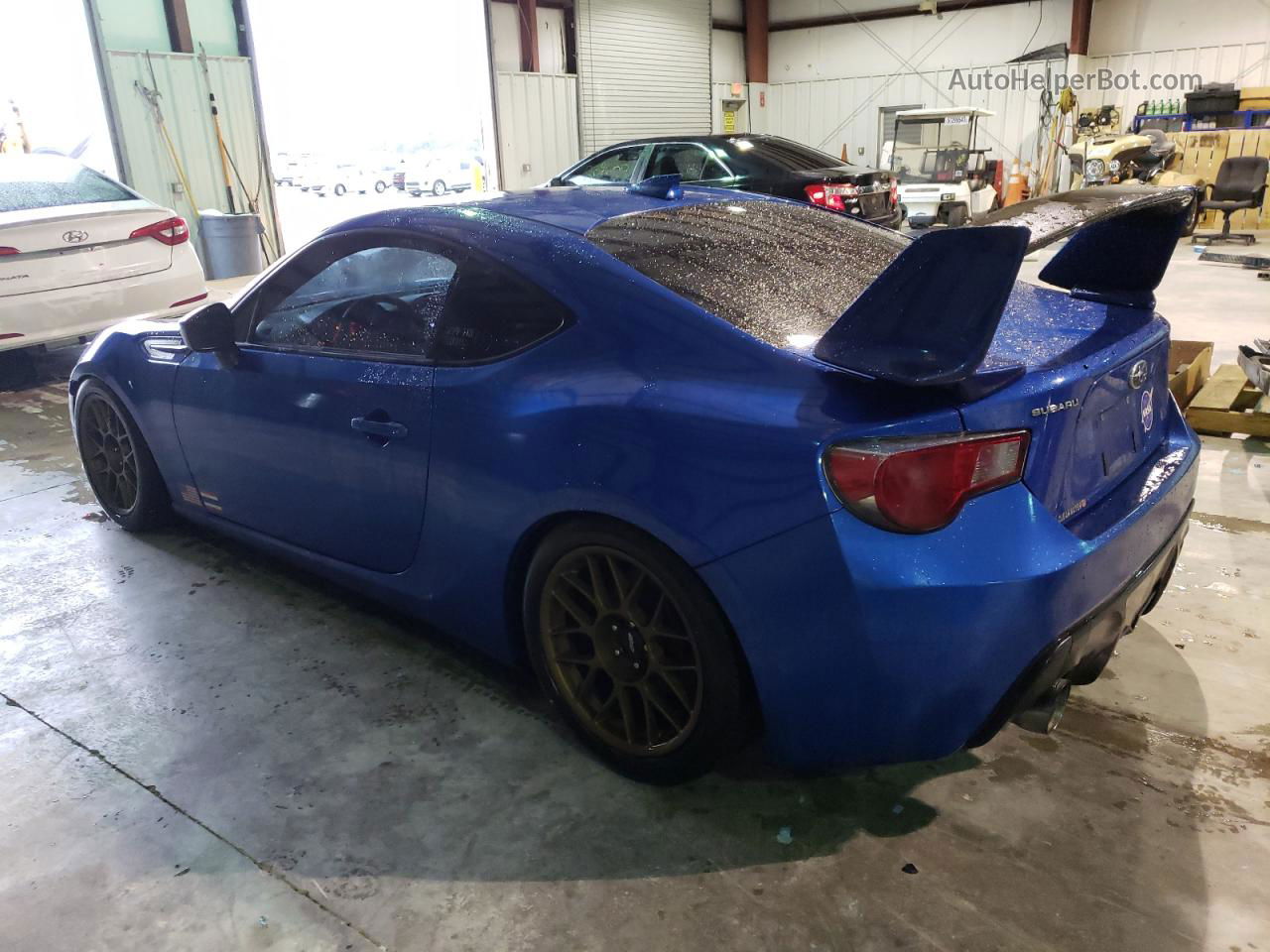 2014 Subaru Brz 2.0 Limited Blue vin: JF1ZCAC12E9606501