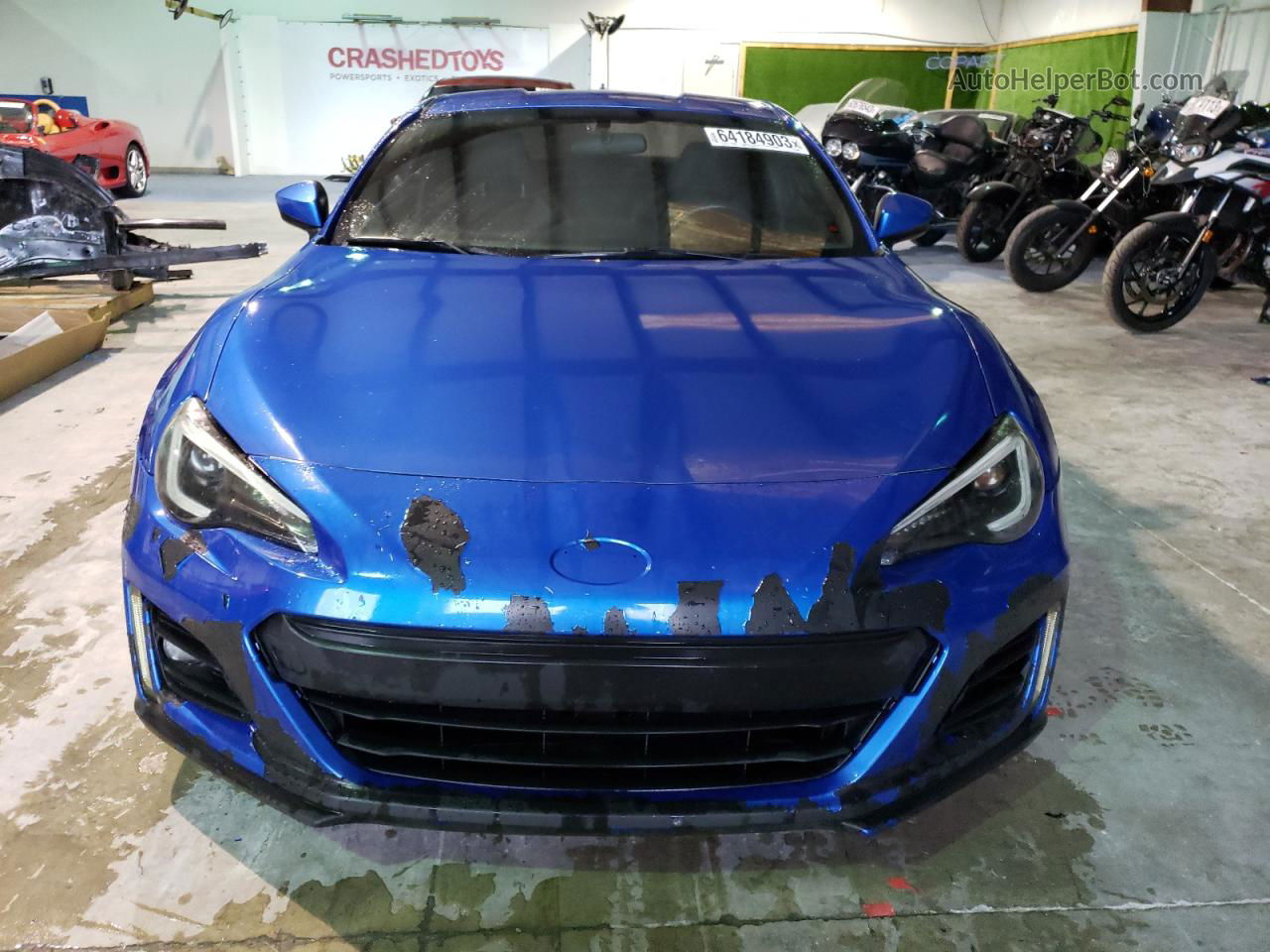 2014 Subaru Brz 2.0 Limited Синий vin: JF1ZCAC12E9606501