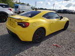 2017 Subaru Brz 2.0 Limited Yellow vin: JF1ZCAC12H9601173