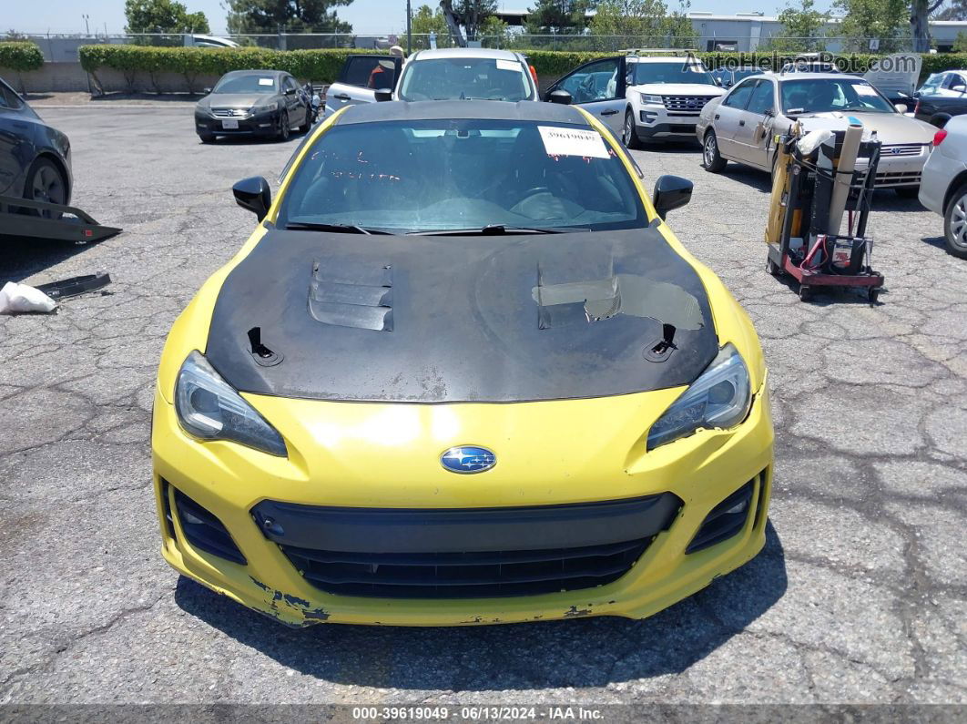 2017 Subaru Brz Series. Yellow Yellow vin: JF1ZCAC12H9601268