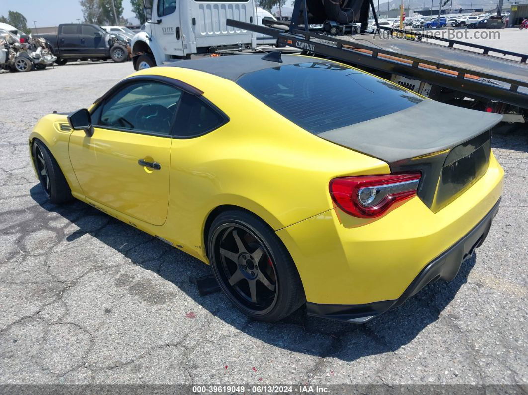 2017 Subaru Brz Series. Yellow Yellow vin: JF1ZCAC12H9601268