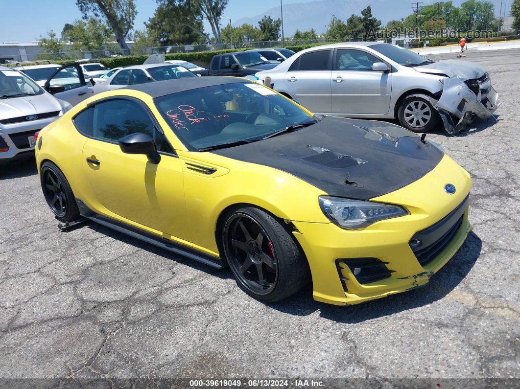 2017 Subaru Brz Series. Yellow Yellow vin: JF1ZCAC12H9601268