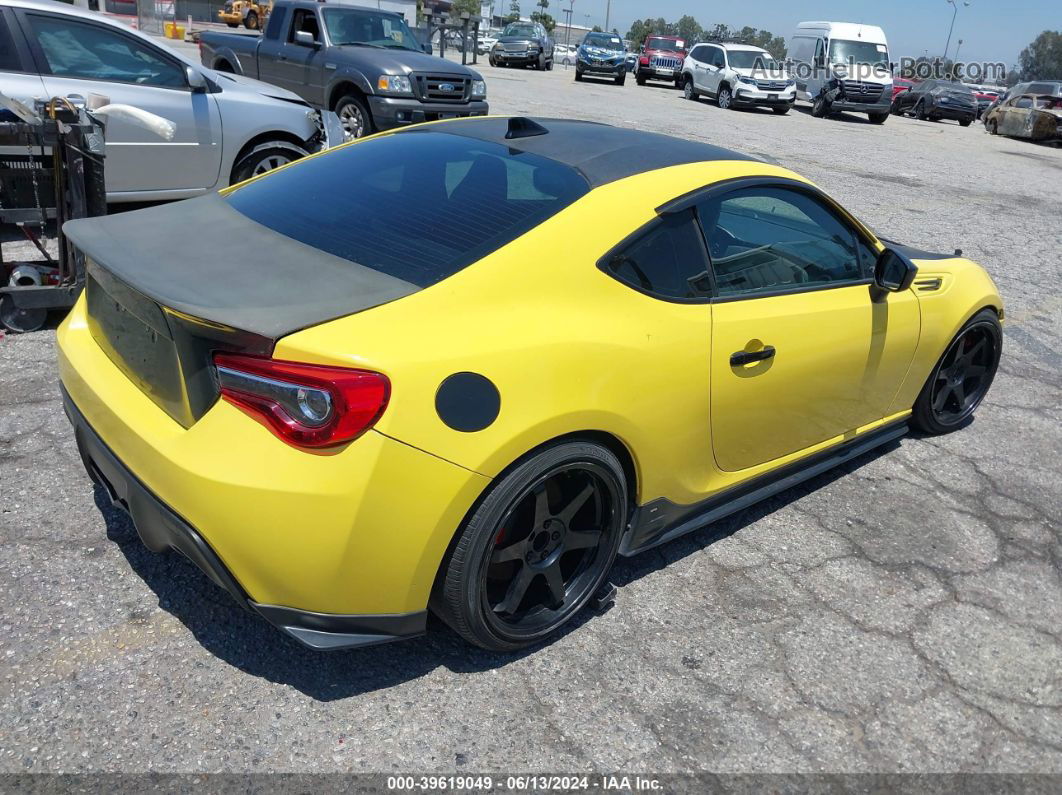 2017 Subaru Brz Series. Yellow Yellow vin: JF1ZCAC12H9601268