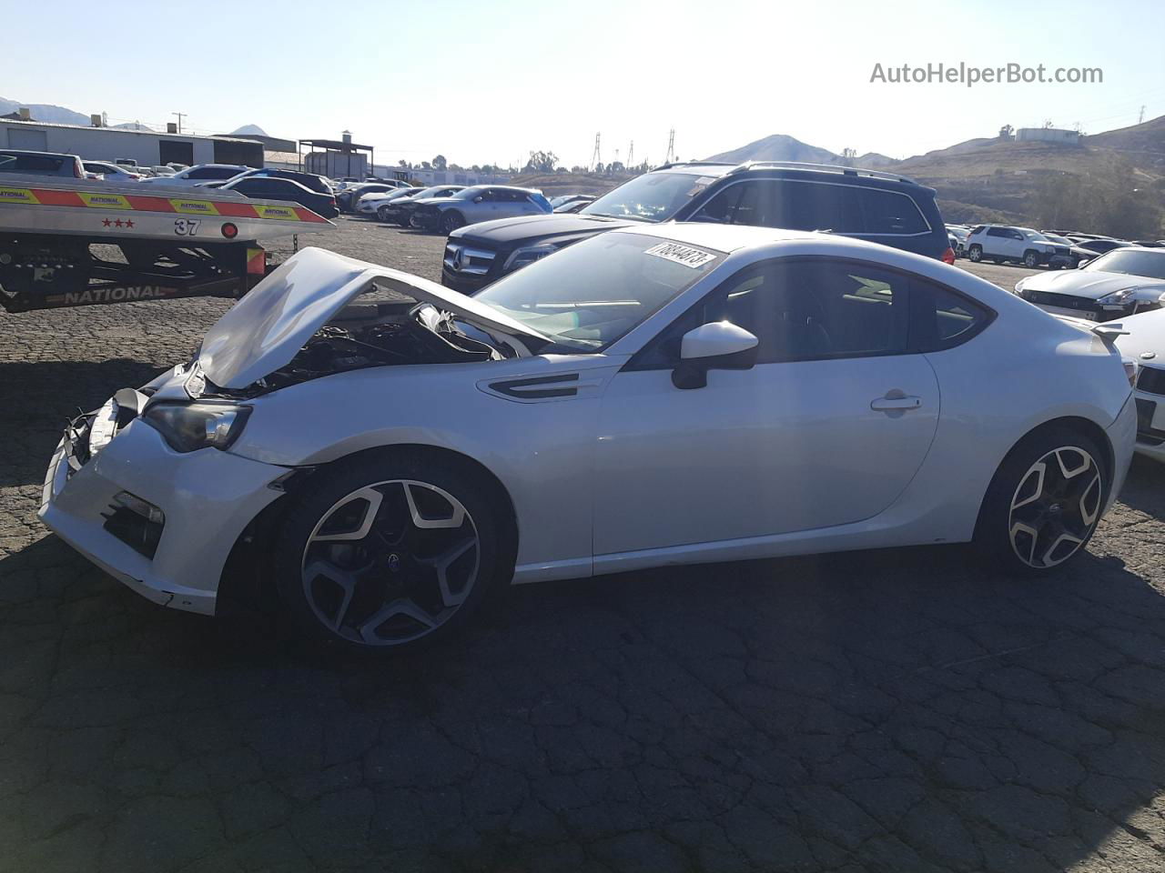 2013 Subaru Brz 2.0 Limited White vin: JF1ZCAC13D1609677