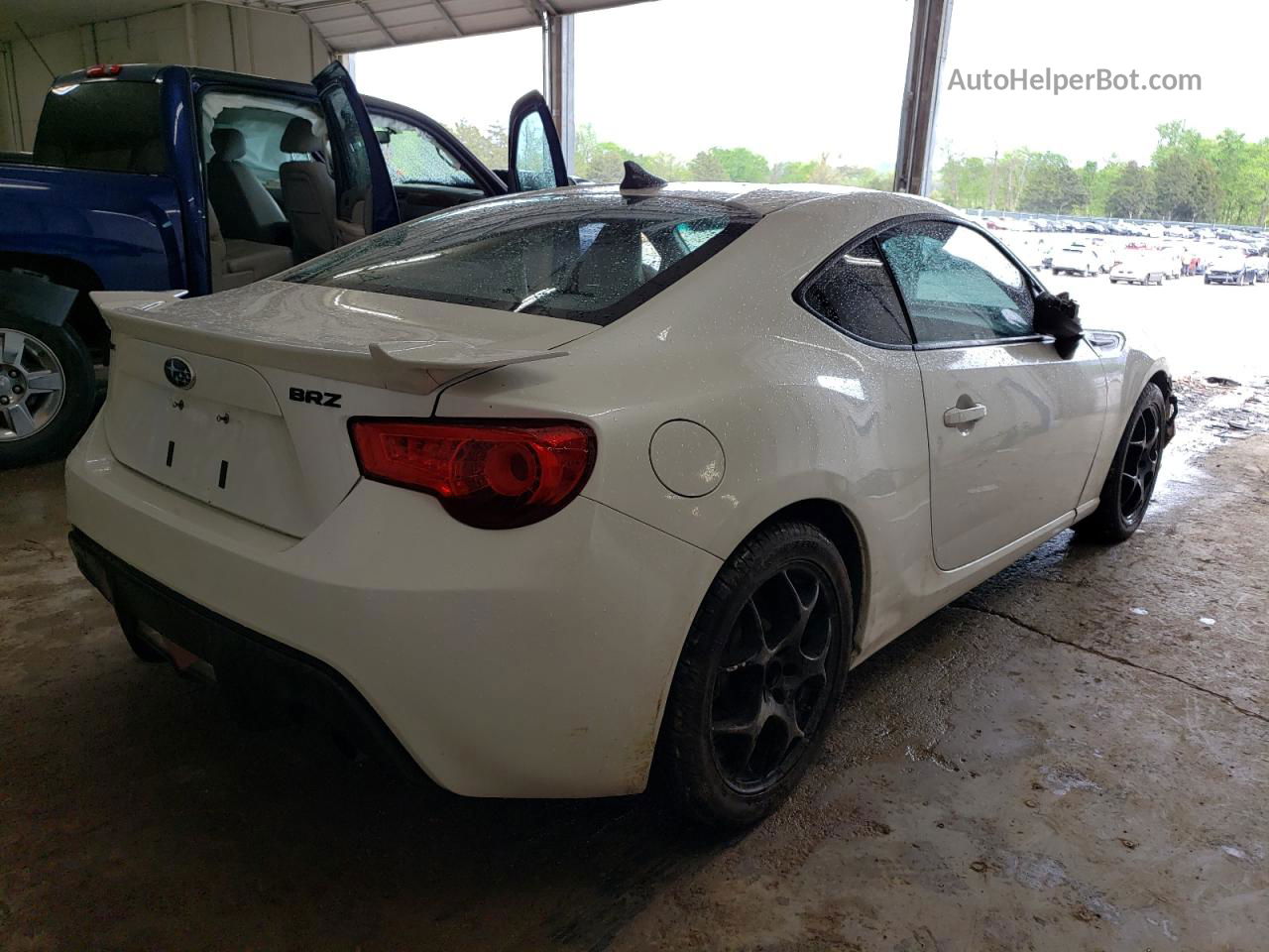 2013 Subaru Brz 2.0 Limited White vin: JF1ZCAC13D1613485