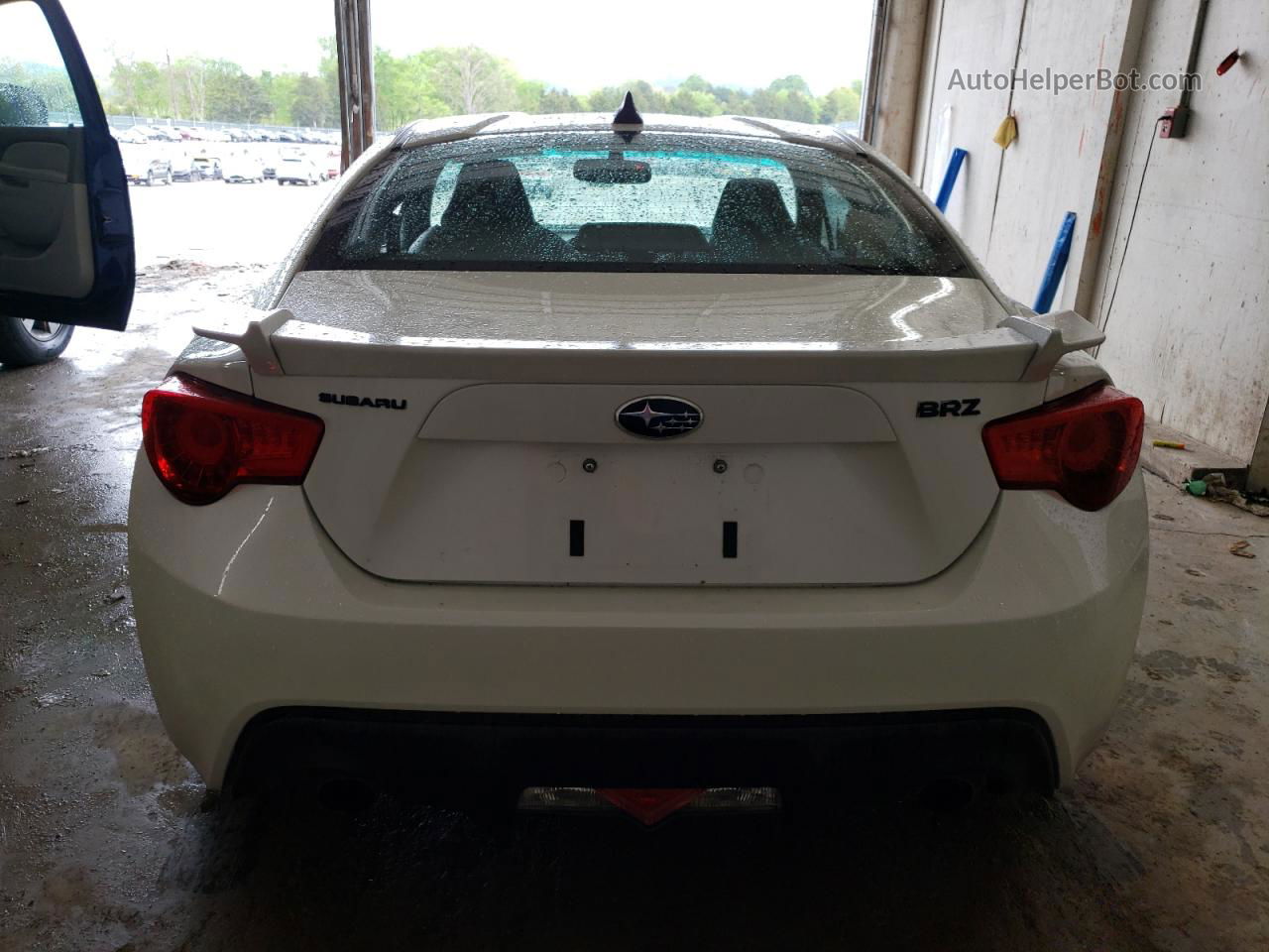 2013 Subaru Brz 2.0 Limited White vin: JF1ZCAC13D1613485