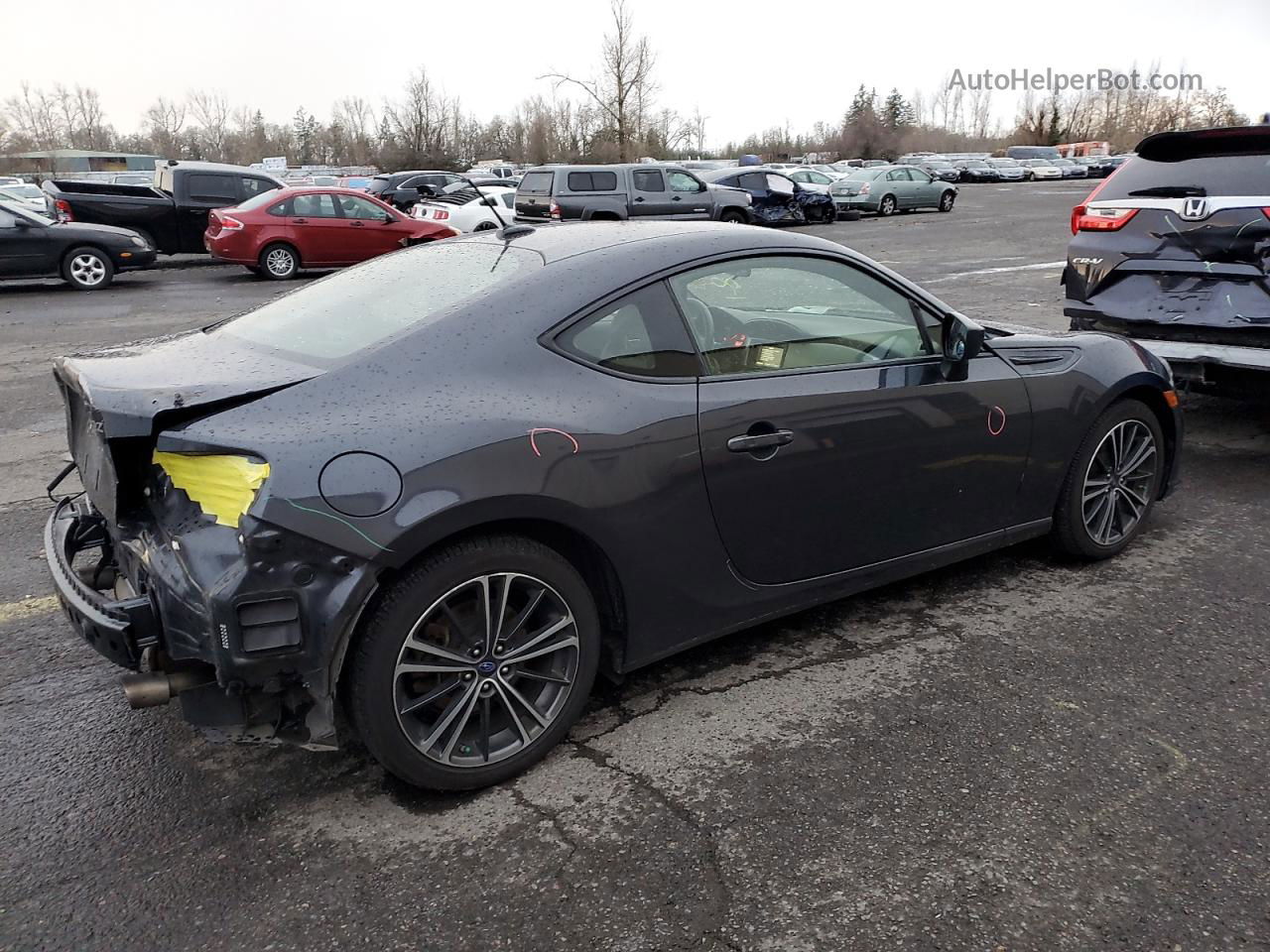 2014 Subaru Brz 2.0 Limited Угольный vin: JF1ZCAC13E8600406