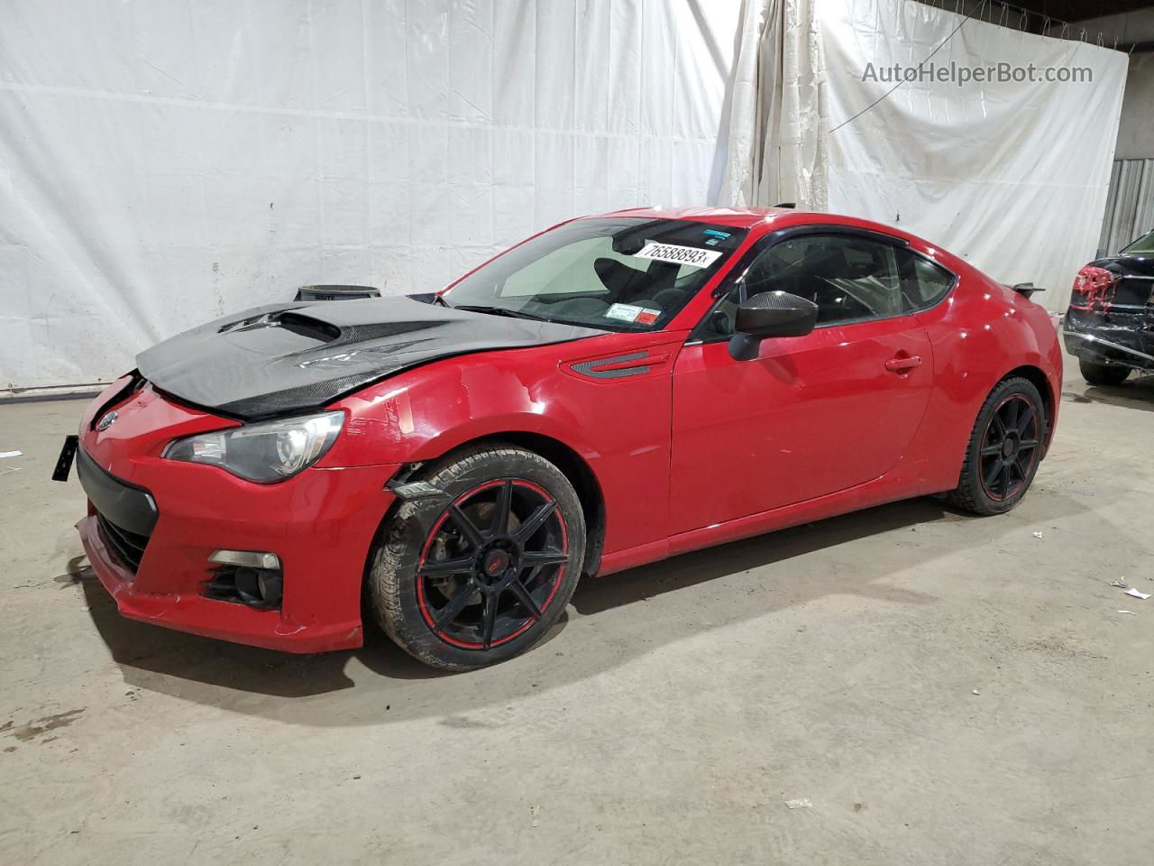 2014 Subaru Brz 2.0 Limited Red vin: JF1ZCAC13E9602912