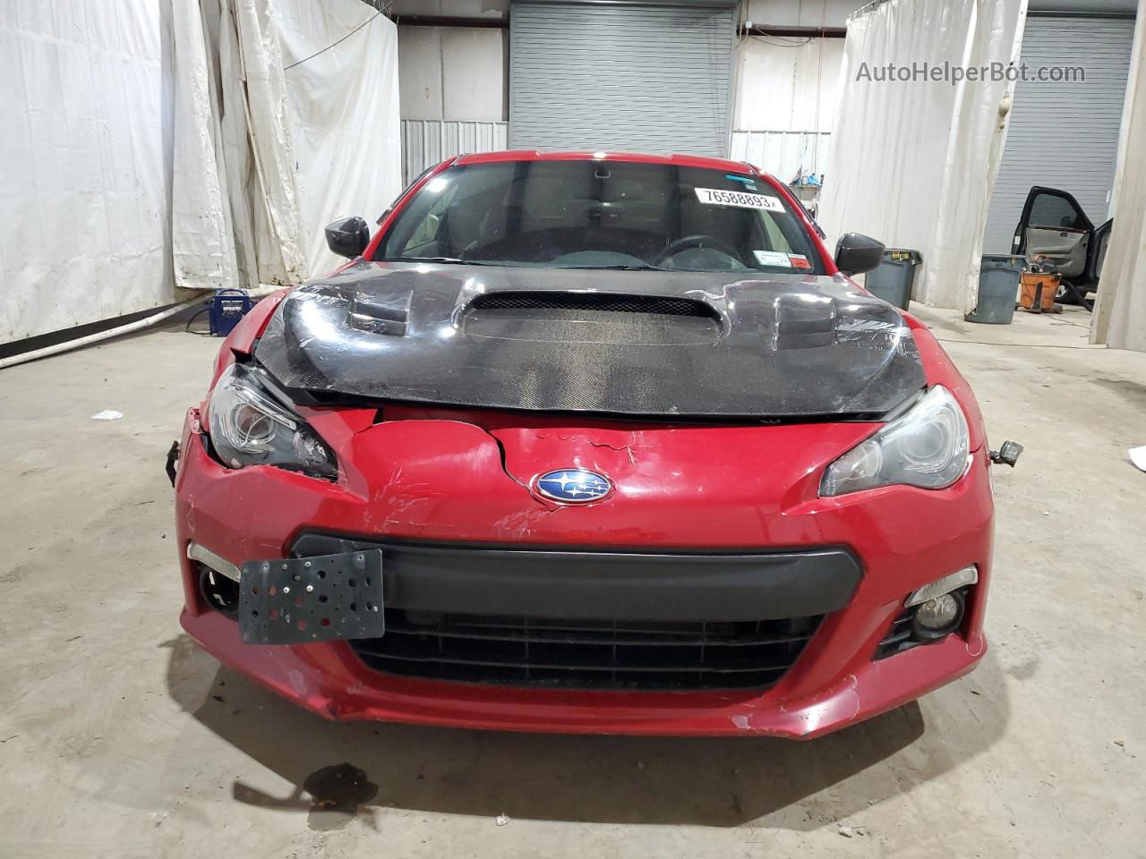 2014 Subaru Brz 2.0 Limited Red vin: JF1ZCAC13E9602912