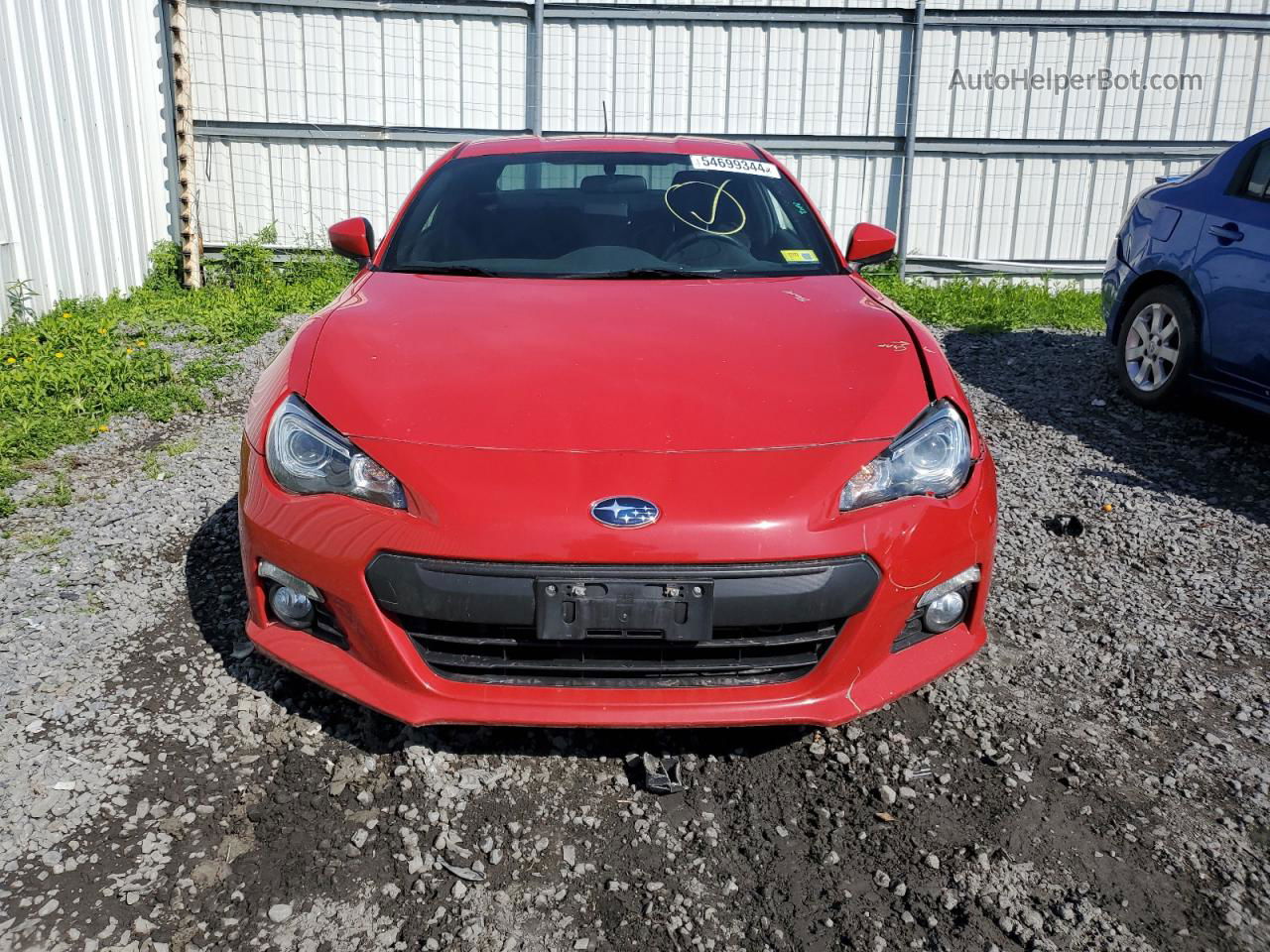 2014 Subaru Brz 2.0 Limited Красный vin: JF1ZCAC13E9602991