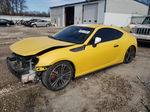 2014 Subaru Brz 2.0 Limited Yellow vin: JF1ZCAC13E9605986