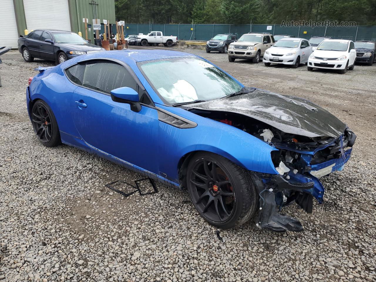 2014 Subaru Brz 2.0 Limited Синий vin: JF1ZCAC13E9606104