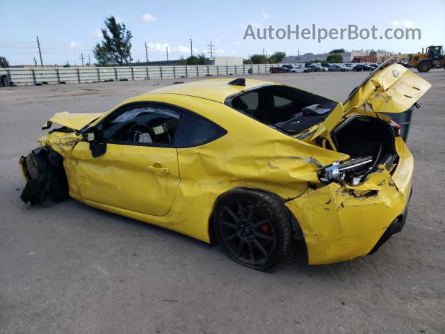 2017 Subaru Brz 2.0 Limited Yellow vin: JF1ZCAC13H9601618