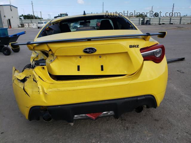 2017 Subaru Brz 2.0 Limited Yellow vin: JF1ZCAC13H9601618