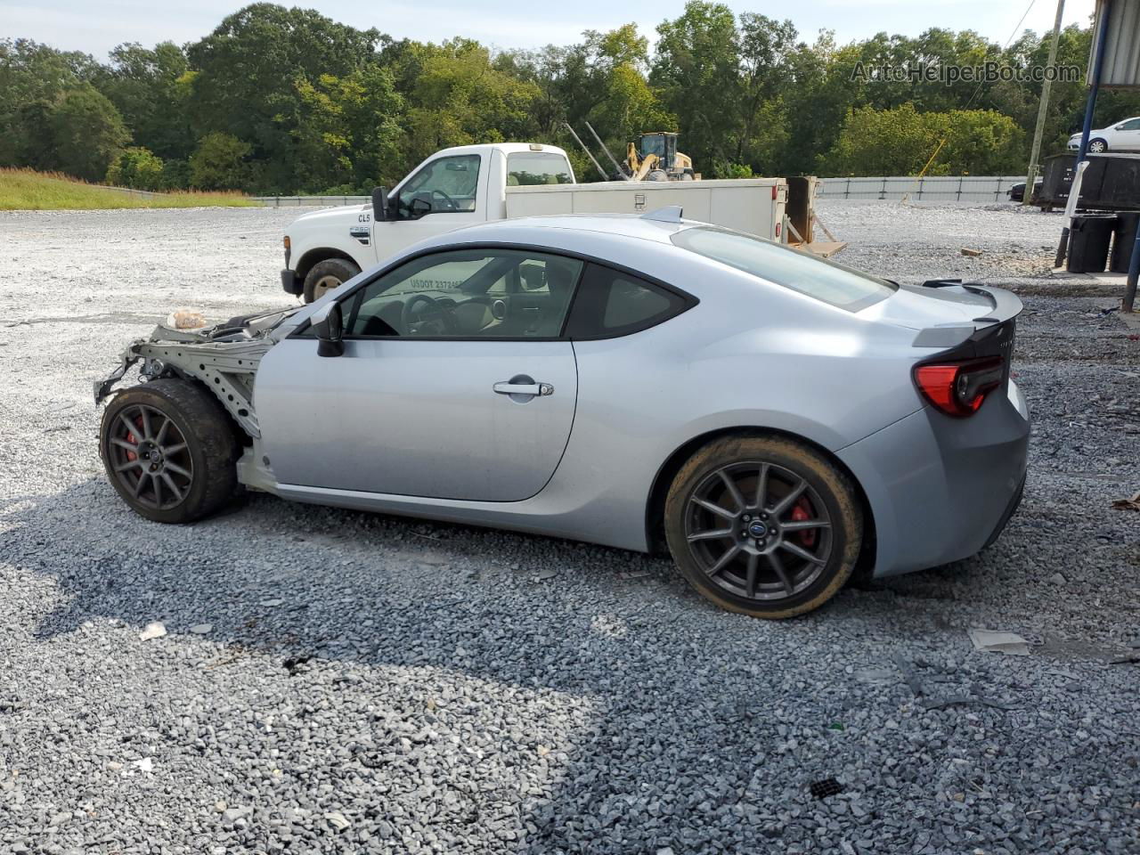 2017 Subaru Brz 2.0 Limited Silver vin: JF1ZCAC13H9602333