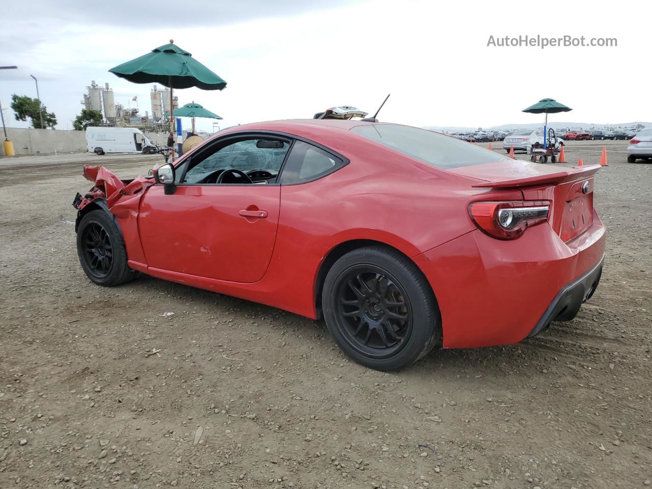 2013 Subaru Brz 2.0 Limited Red vin: JF1ZCAC14D2610816