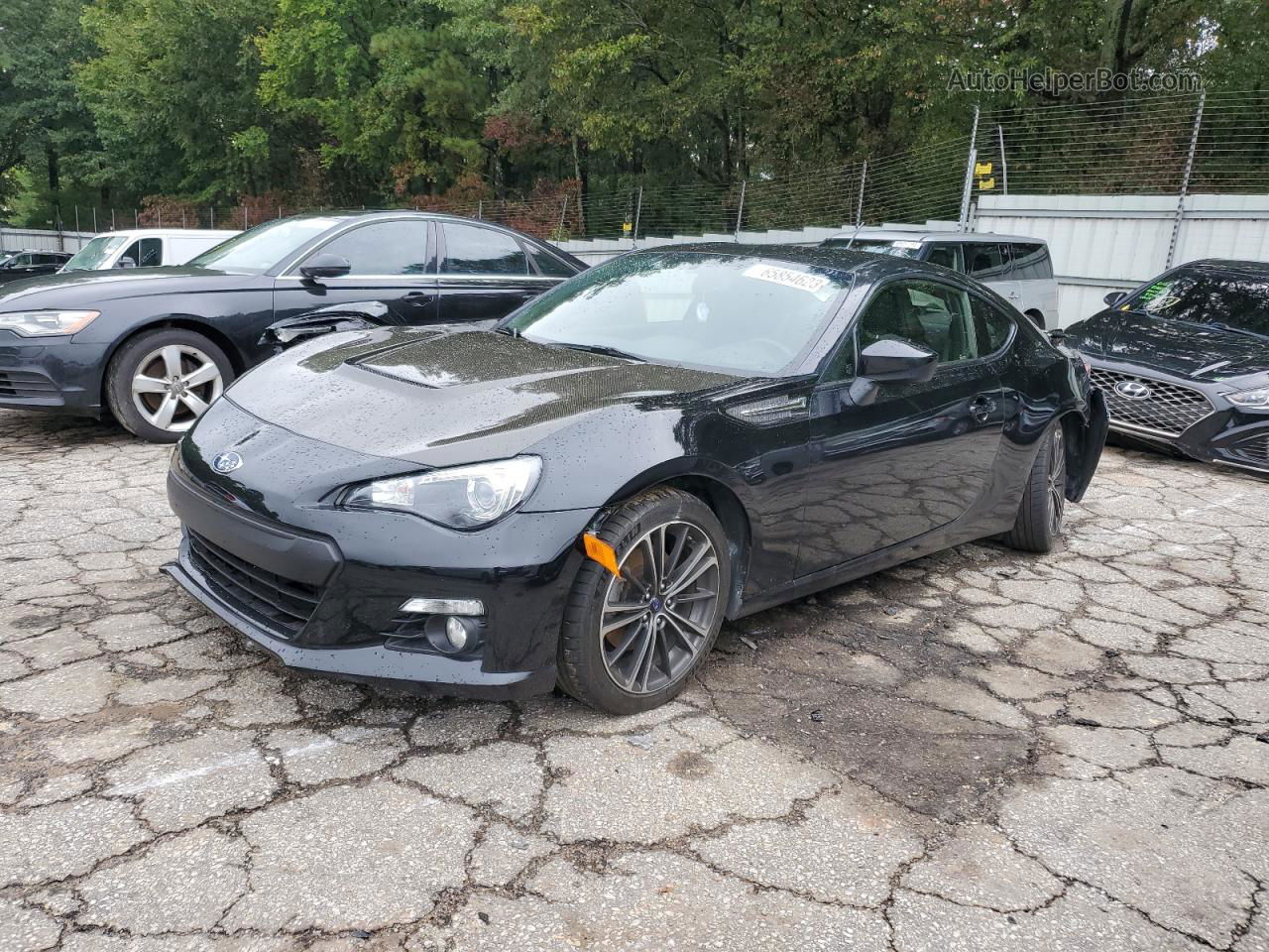 2014 Subaru Brz 2.0 Limited Черный vin: JF1ZCAC14E8600656