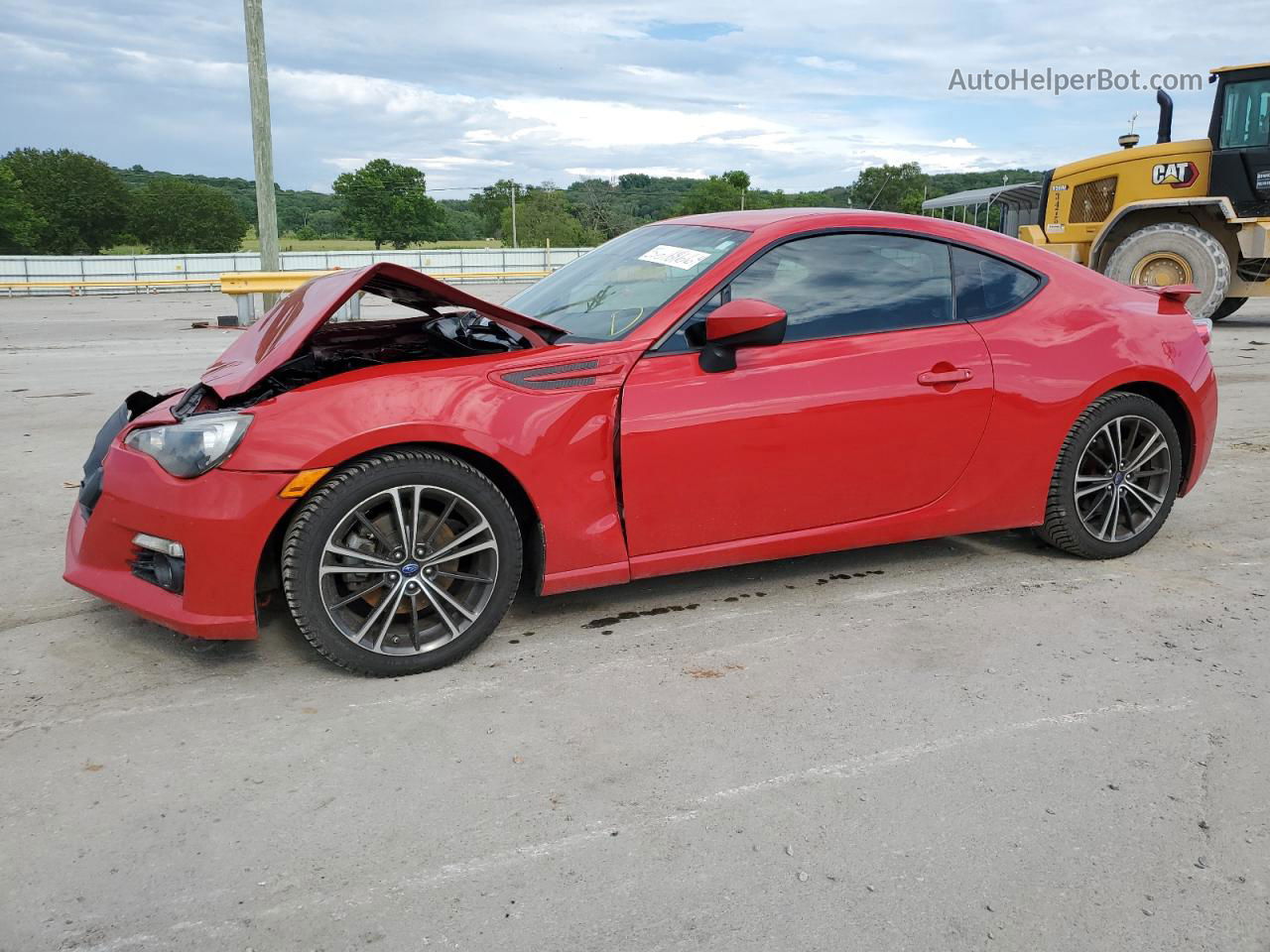 2014 Subaru Brz 2.0 Limited Красный vin: JF1ZCAC14E9600702