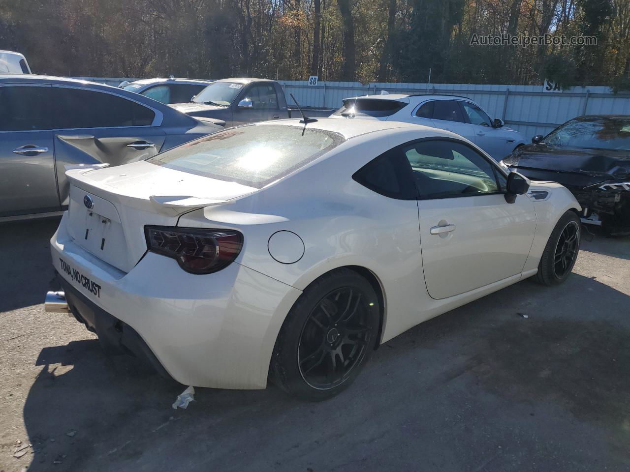 2014 Subaru Brz 2.0 Limited White vin: JF1ZCAC14E9604247