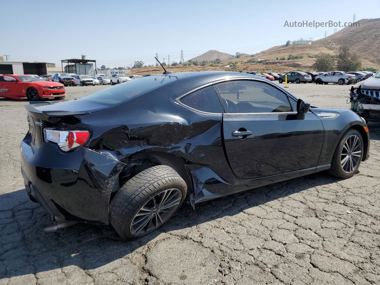 2014 Subaru Brz 2.0 Limited Black vin: JF1ZCAC14E9605754