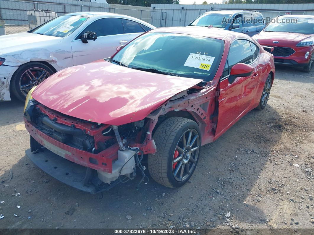 2017 Subaru Brz Limited Red vin: JF1ZCAC14H9604060