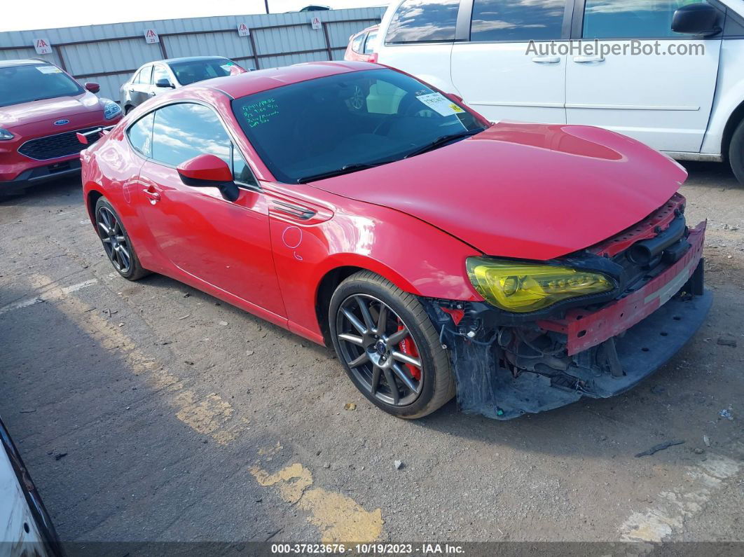 2017 Subaru Brz Limited Red vin: JF1ZCAC14H9604060