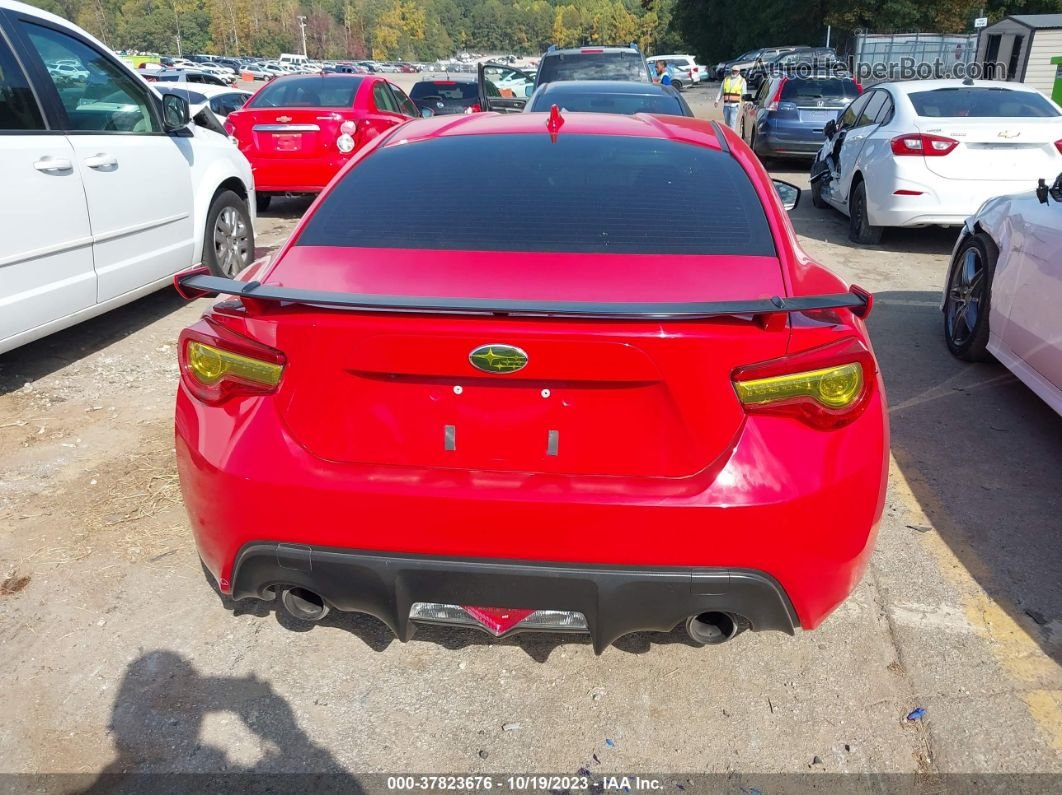 2017 Subaru Brz Limited Red vin: JF1ZCAC14H9604060