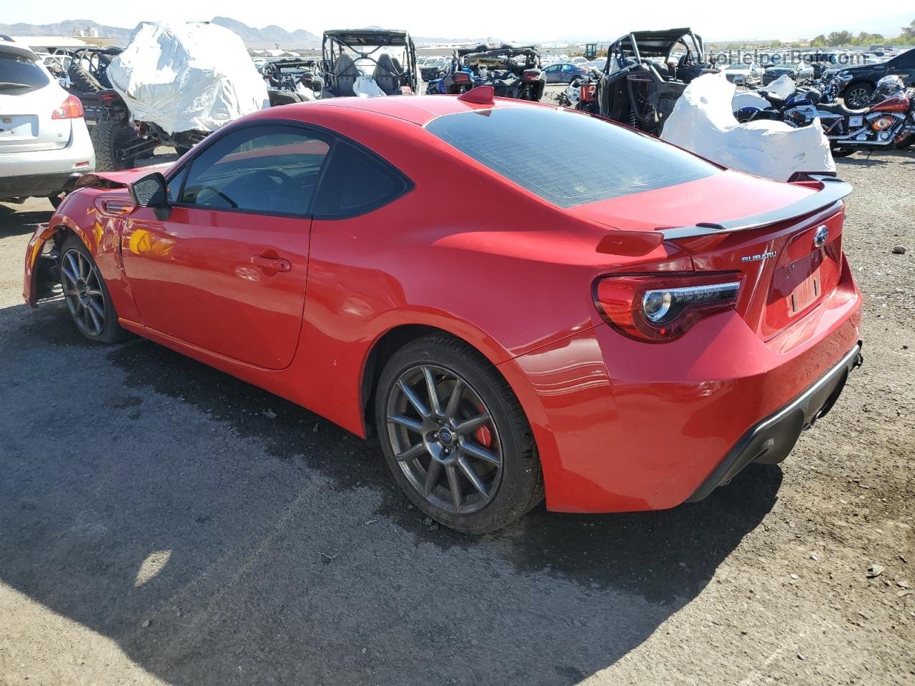 2017 Subaru Brz 2.0 Limited Red vin: JF1ZCAC14H9605774