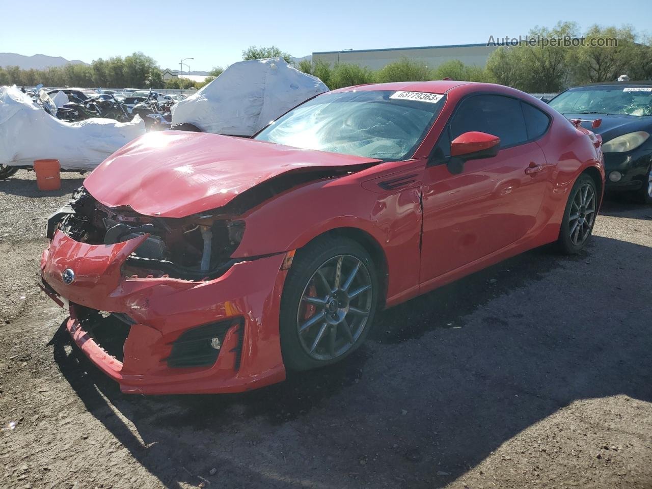 2017 Subaru Brz 2.0 Limited Red vin: JF1ZCAC14H9605774