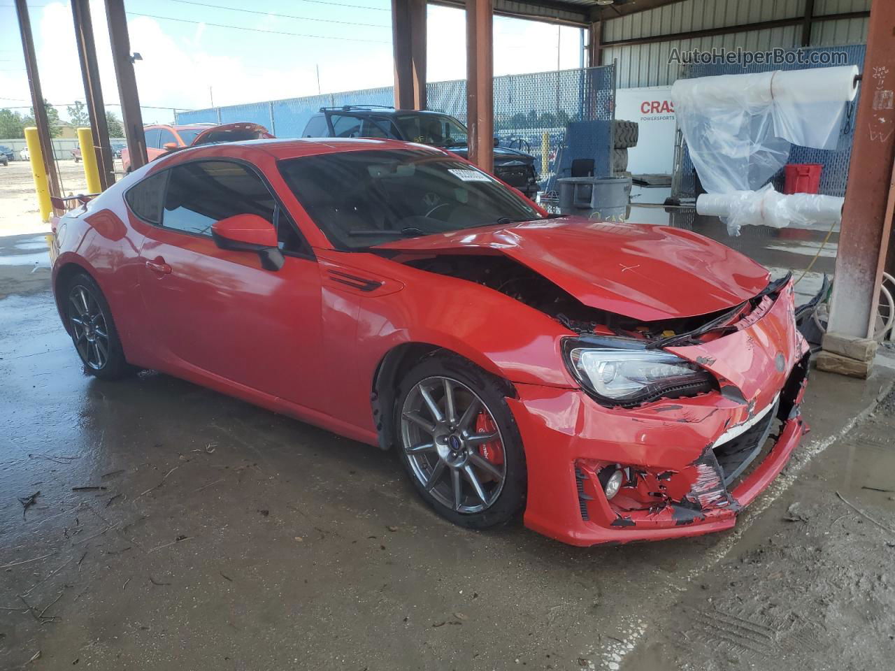 2017 Subaru Brz 2.0 Limited Красный vin: JF1ZCAC14H9606214