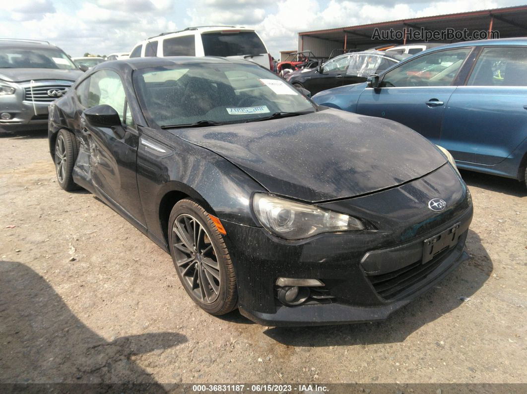 2013 Subaru Brz Limited Black vin: JF1ZCAC15D2605477