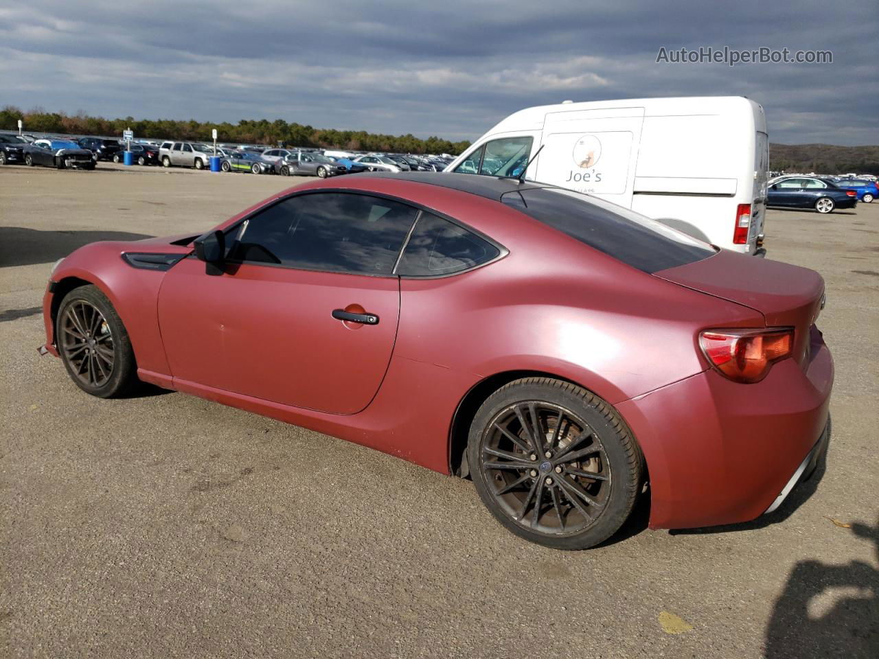 2014 Subaru Brz 2.0 Limited Красный vin: JF1ZCAC15E8600200