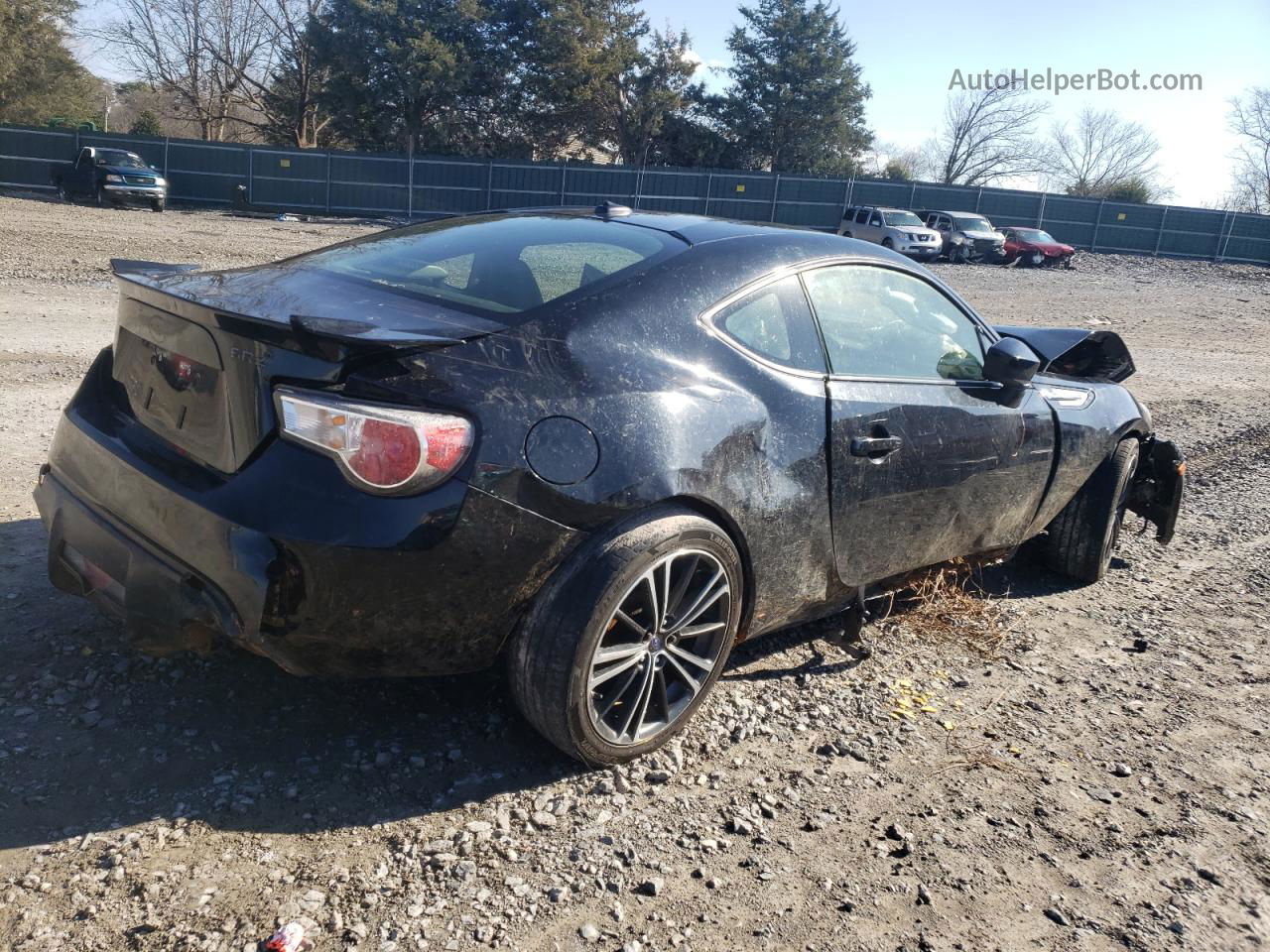 2014 Subaru Brz 2.0 Limited Black vin: JF1ZCAC15E9600157