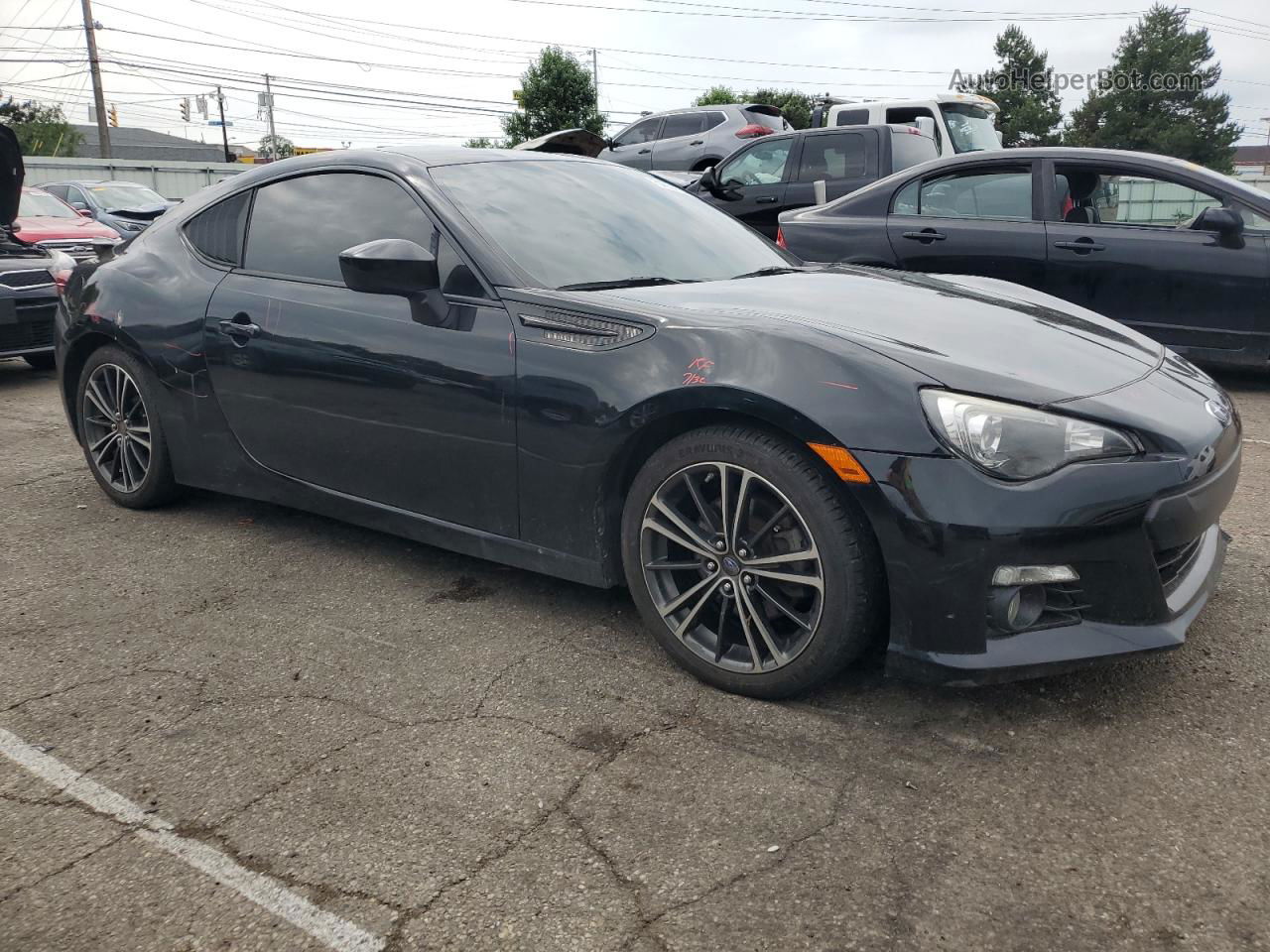 2014 Subaru Brz 2.0 Limited Черный vin: JF1ZCAC15E9600952