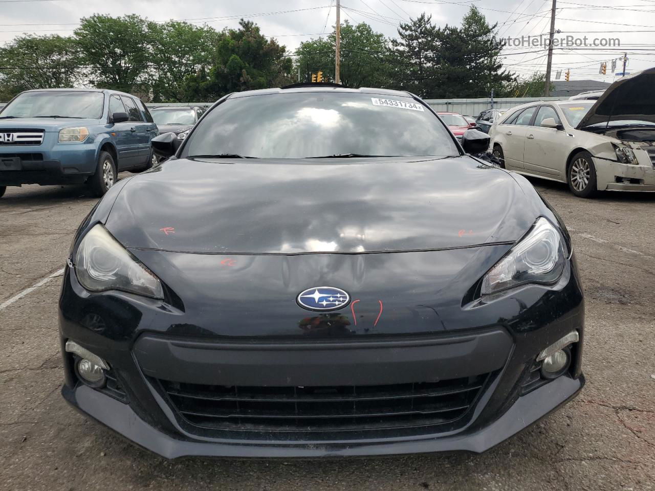 2014 Subaru Brz 2.0 Limited Black vin: JF1ZCAC15E9600952