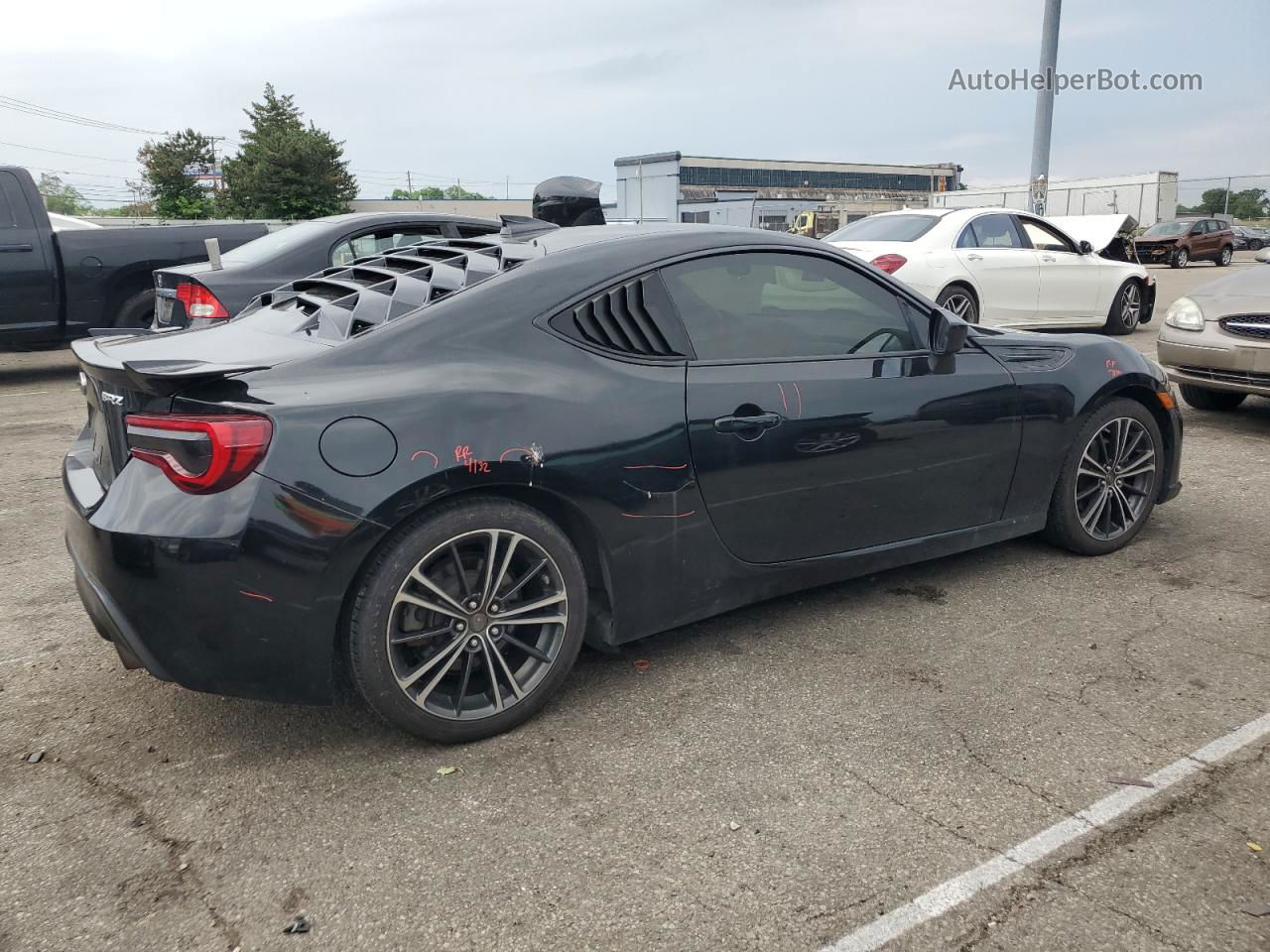 2014 Subaru Brz 2.0 Limited Black vin: JF1ZCAC15E9600952