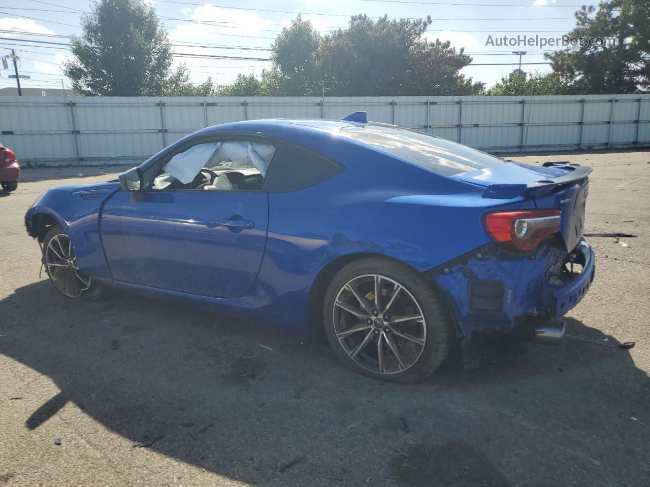 2017 Subaru Brz 2.0 Limited Синий vin: JF1ZCAC15H8601030