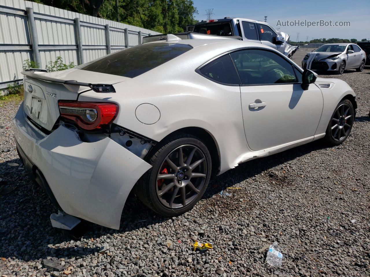 2017 Subaru Brz 2.0 Limited White vin: JF1ZCAC15H9606173