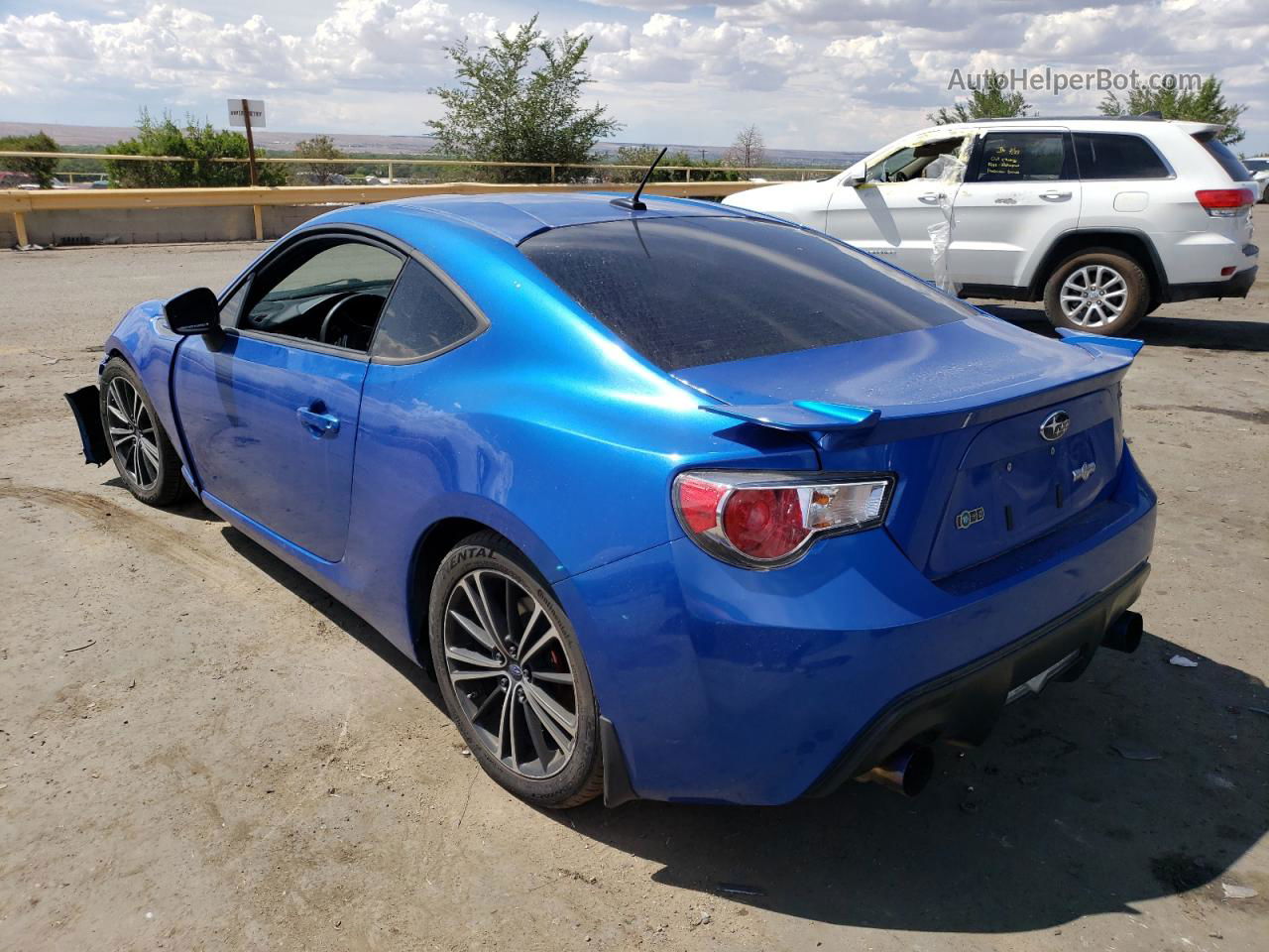 2013 Subaru Brz 2.0 Limited Blue vin: JF1ZCAC16D2602877