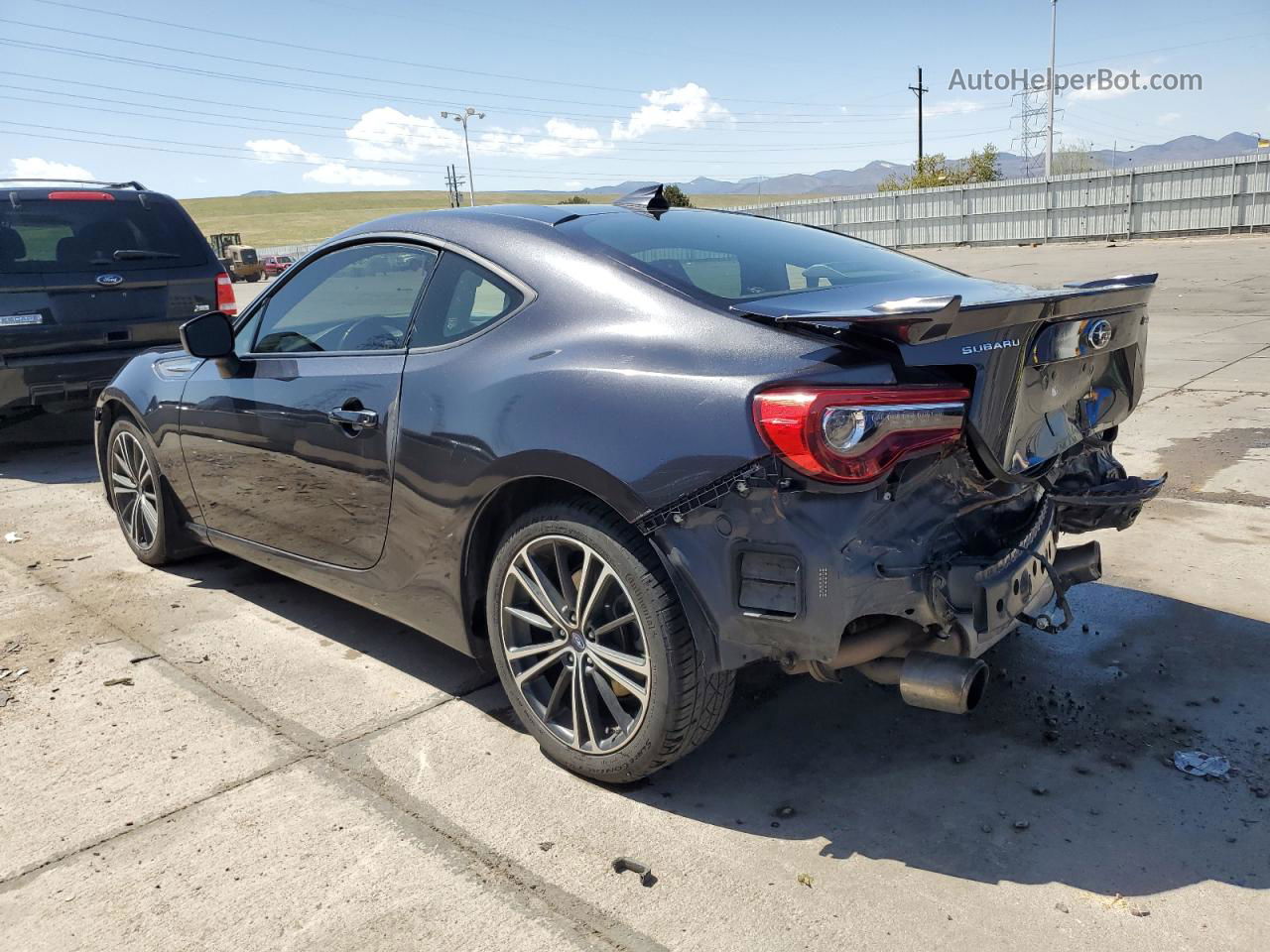 2013 Subaru Brz 2.0 Limited Charcoal vin: JF1ZCAC16D2604516