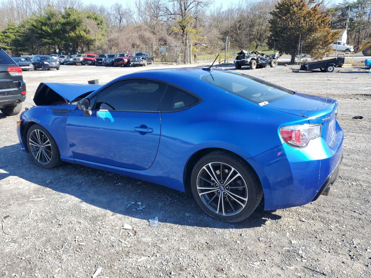 2014 Subaru Brz 2.0 Limited Blue vin: JF1ZCAC16E9601169