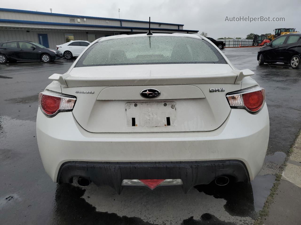 2013 Subaru Brz 2.0 Limited White vin: JF1ZCAC17D2604699