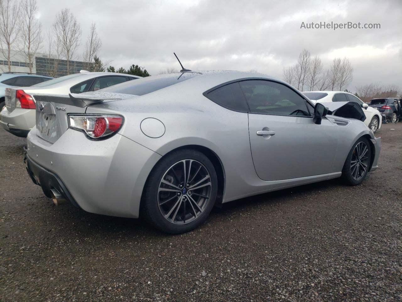 2014 Subaru Brz 2.0 Limited Серебряный vin: JF1ZCAC17E9600810