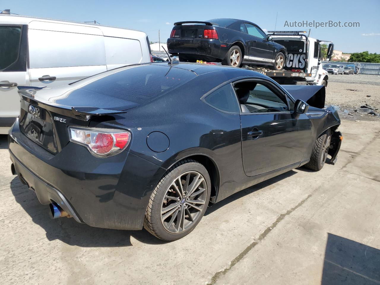 2014 Subaru Brz 2.0 Limited Black vin: JF1ZCAC17E9603061