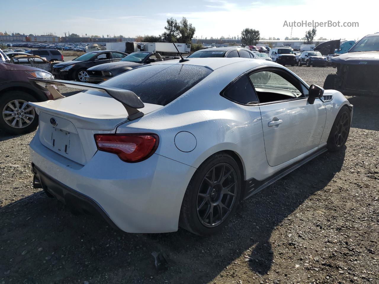 2014 Subaru Brz 2.0 Limited White vin: JF1ZCAC17E9604792