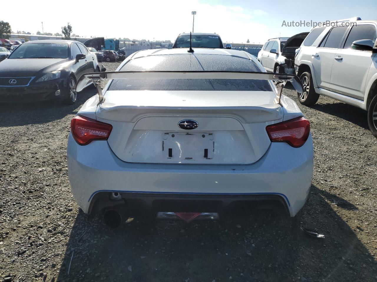 2014 Subaru Brz 2.0 Limited White vin: JF1ZCAC17E9604792