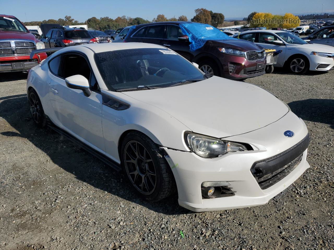 2014 Subaru Brz 2.0 Limited Белый vin: JF1ZCAC17E9604792